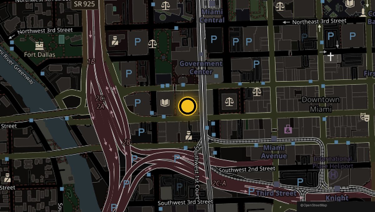 Map: Main Library