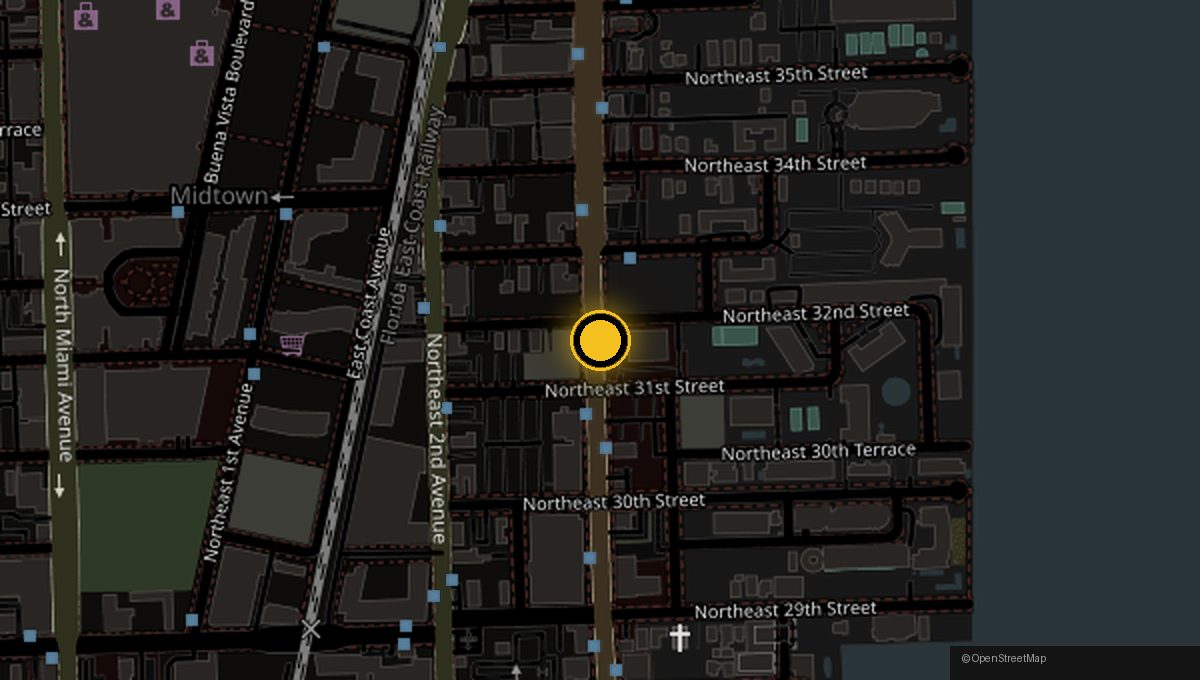 Map: Studio24 Edgewater