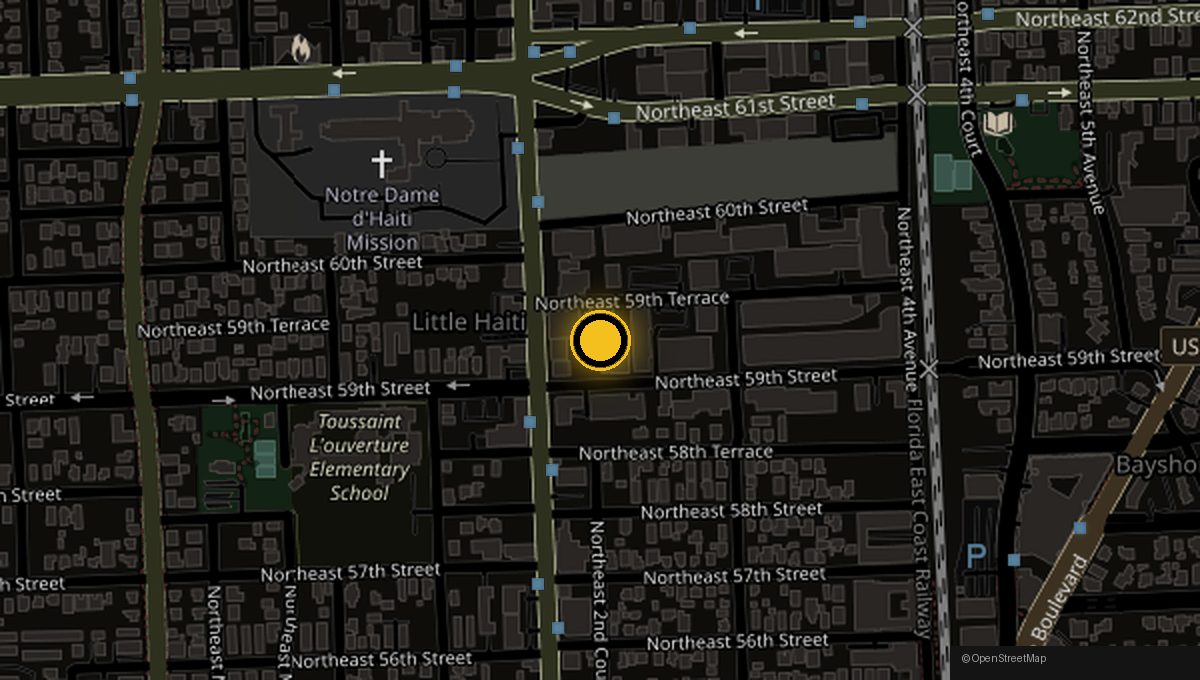 Map: Little Haiti Cultural Complex