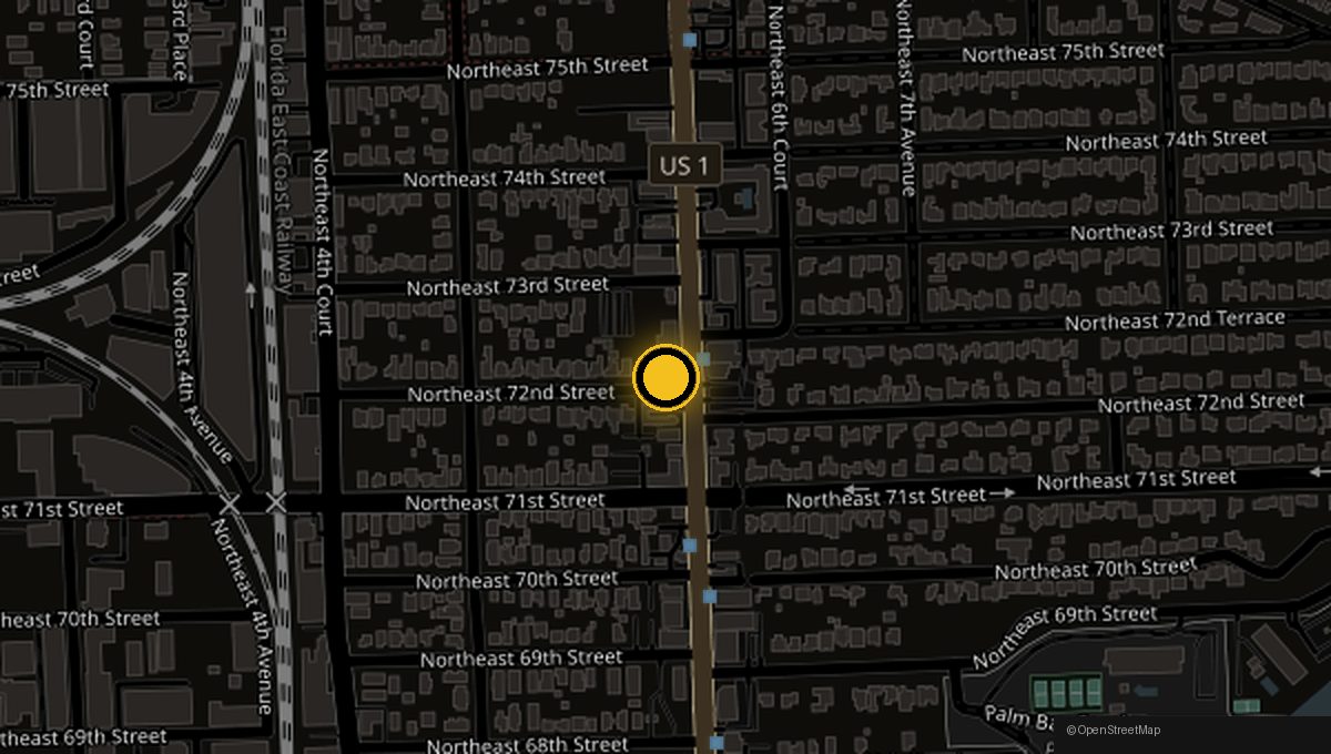 Map: Green Space Miami