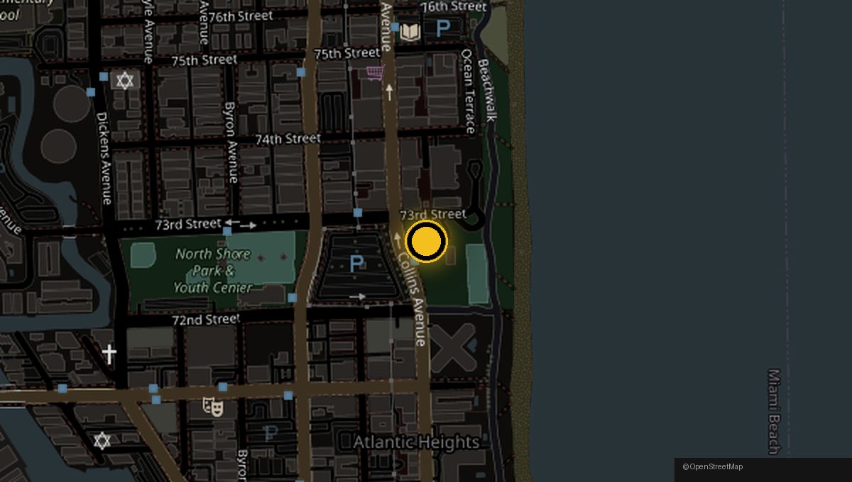 Map: Miami Beach Bandshell