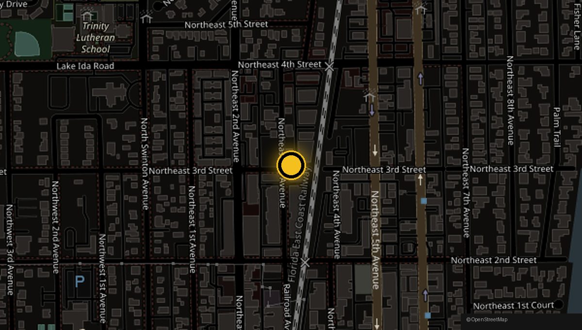 Map: Arts Warehouse